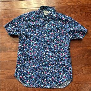 Bonobos Riviera short sleeve Blue Floral Men's Shirt
